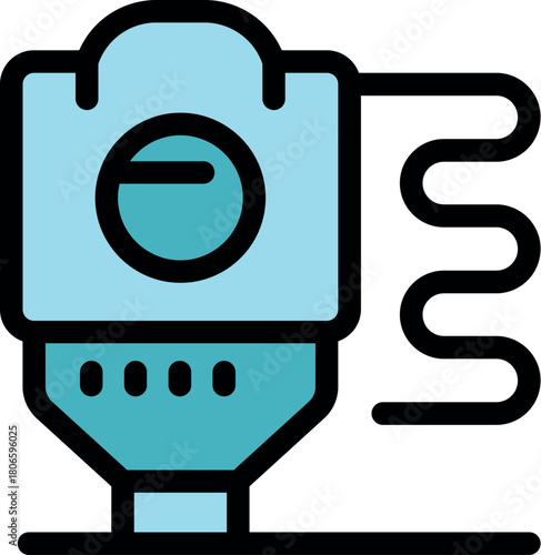 Industrial drying machine blowing hot air, equipment for manufacturing process