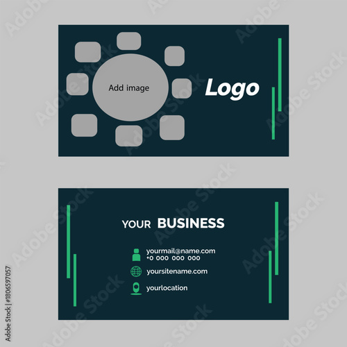 business card design template