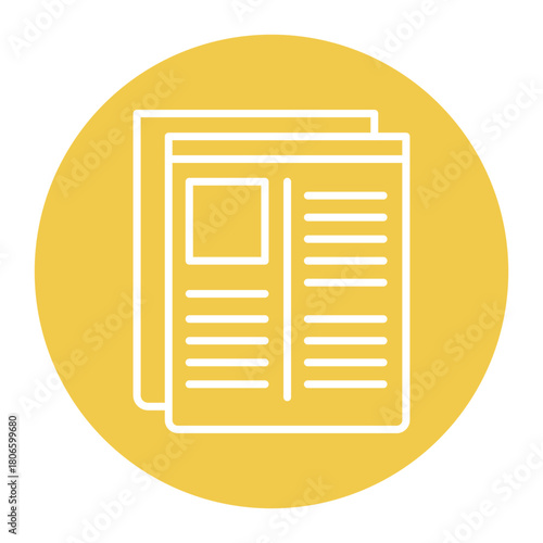 Newspaper Article Icon