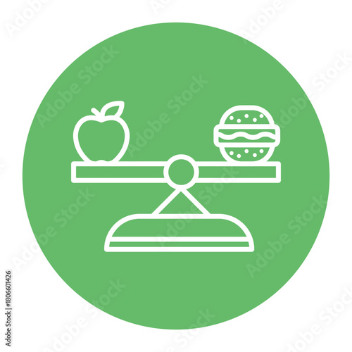 Balanced Diet Icon