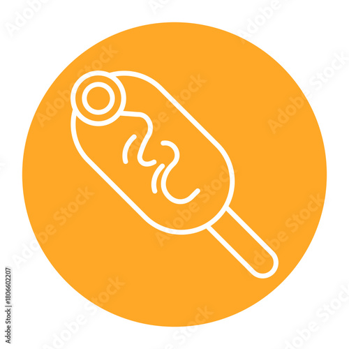 Corn Dog Icon