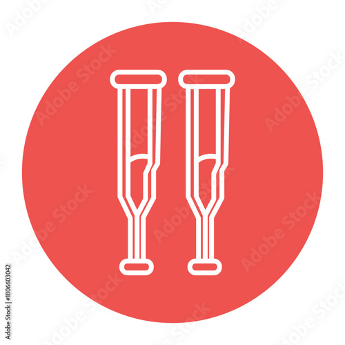 Crutches Icon