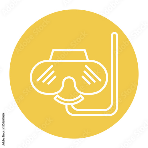 Prescription Diving Goggles Icon