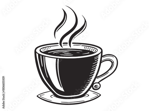 Tea and breakfast, tea in a beautiful mug, morning atmosphere, relaxation, time to relax, delicious chai, masala chai, Paris morning, Europe morning