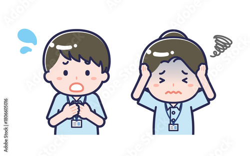 介護士／2人組／男女 06