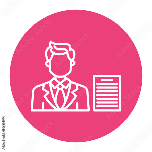 Independent Contractor Icon