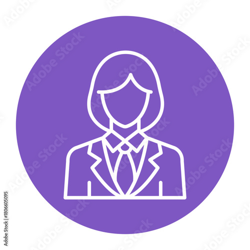 Modeling Agent Female Icon