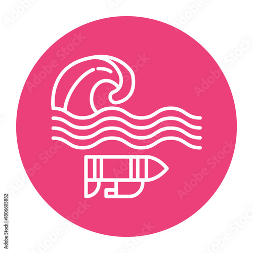 Underwater Orienteering Icon