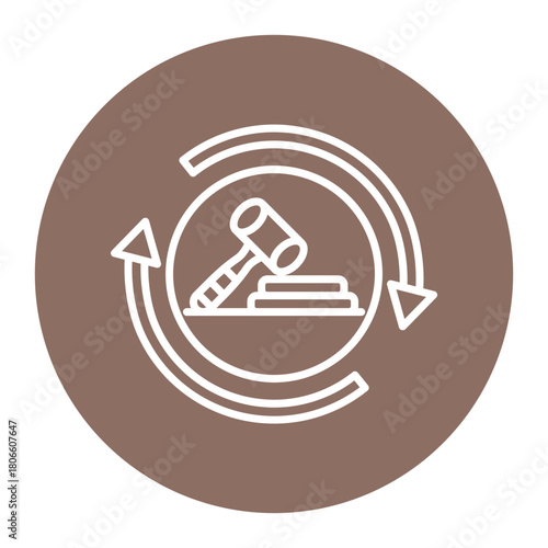 Reserve Bid Auction Icon