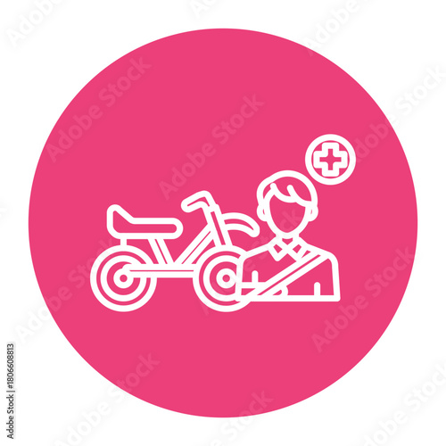 Bike Injury Icon