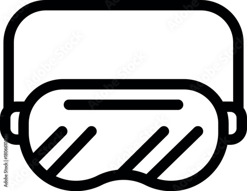 Close up of protective glasses, highlighting their importance in safeguarding workers' eyes in hazardous industrial settings