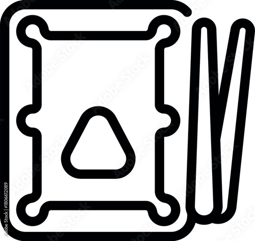 Cpu chipsets packed together, featuring a triangle shaped core, ready for motherboard integration and advanced computing tasks
