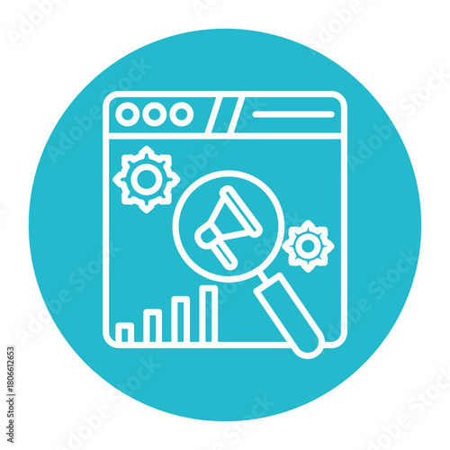 Search Engine Marketing Icon