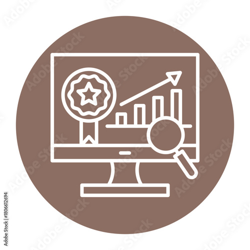 Brand Monitoring Icon