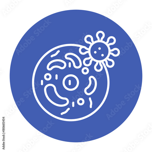 Bacteria And Virus Icon