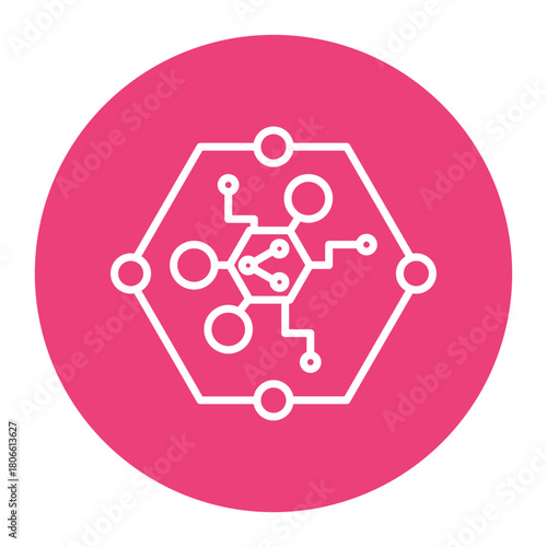 Biological Network Icon