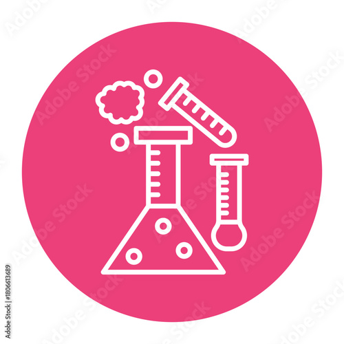 Chemical Reaction Icon