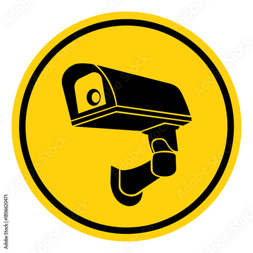 CCTV Security Camera  Symbol Sign, Vector Illustration, Isolate On White Background Label. EPS10