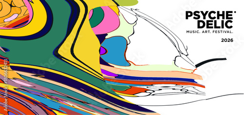 Vector of fluid groovy hippie 70s backgrounds. swirl, twirl pattern. Y2k aesthetic. Social Media Stories Template, distorted and Twisted texture in trendy retro psychedelic style for music and art