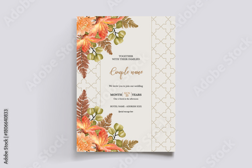Save the date wedding invitation templates