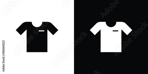 Shirt icon design concepts. Clipart design set