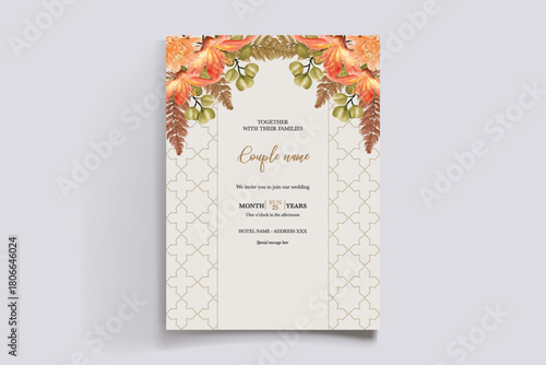 Save the date wedding invitation templates