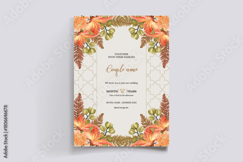Save the date wedding invitation templates