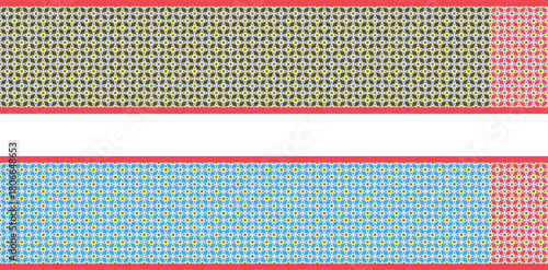 Simple Flower Honey comb Saree Design Eps, Saree printing Design Eps, Festive Saree Design Eps, Fashion textile EPS, Saree artwork vector, Hand-drawn flower EPS