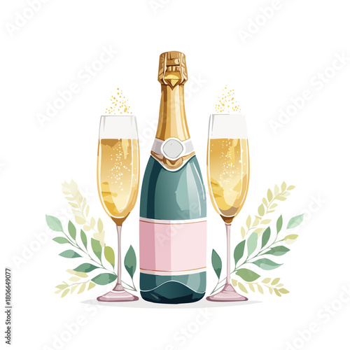 Wedding Champagne Set