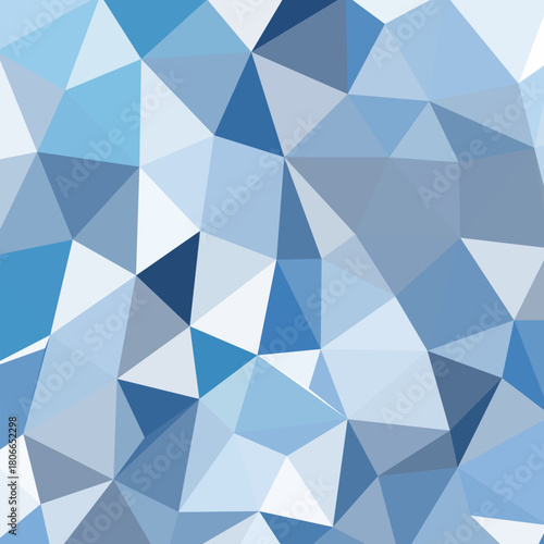 Blue white polygonal mosaic background, vector illustration, creative business design templates. eps 10