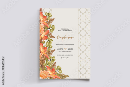 Save the date wedding invitation templates