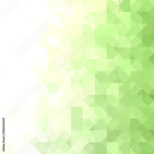 green triangular background for advertising. Abstract template for presentation. polygonal style. eps 10