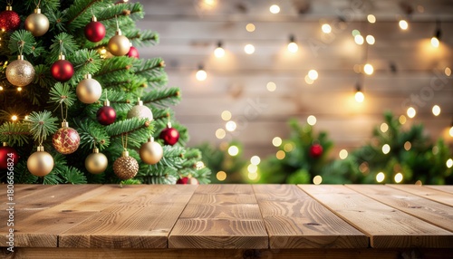 Joyful christmas celebration festive home holiday decoration cozy setting close-up view creating warm memories with beautifully adorned tree and sparkling lights
