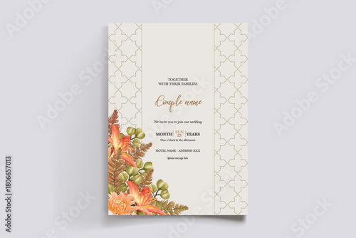 Save the date wedding invitation templates