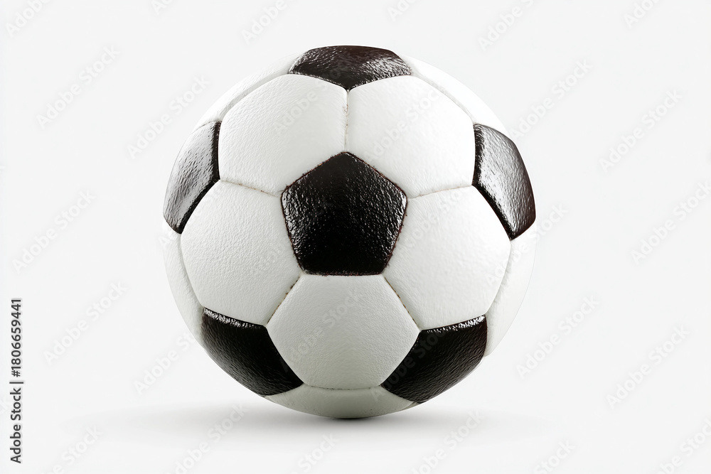 Naklejka premium Minimalist hand drawn soccer ball outline isolated on transparent background