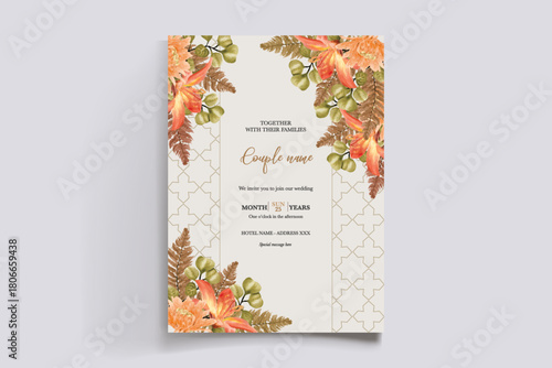 Save the date wedding invitation templates