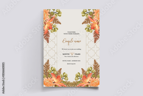 Save the date wedding invitation templates