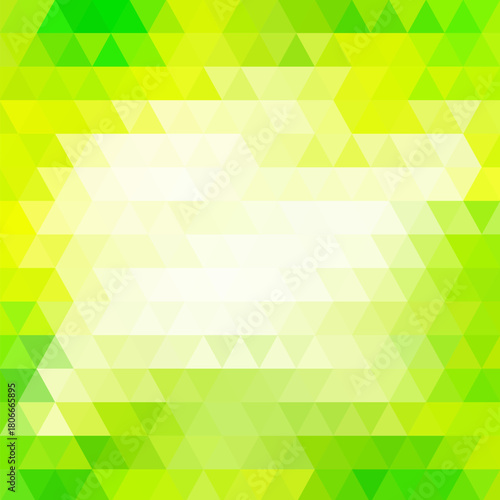 green triangular background. polygonal style. eps 10