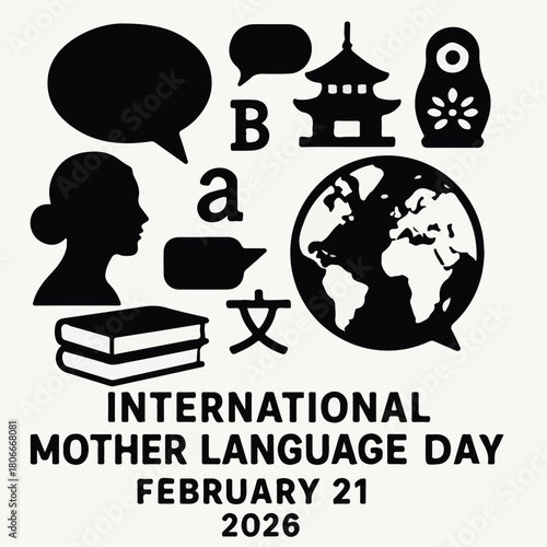 International Mother Language Day 2026 Cultural Diversity Illustration