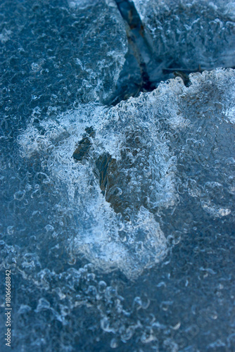 blue water in the lake