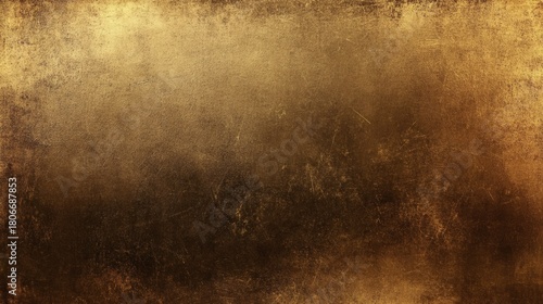 Fototapeta Naklejka Na Ścianę i Meble -  old grunge copper bronze background, rusty texture dark black effect, 3D paint 