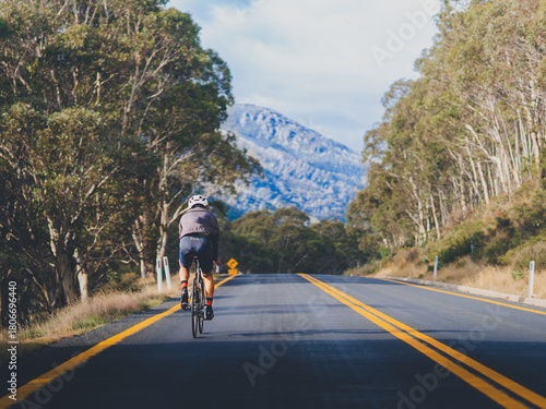 Cycling Charlotte Pass