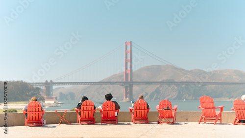 Views of Golden Gate Bridge, San Francisco