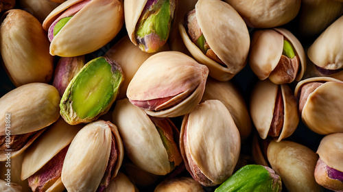 Pistachio flat lay image