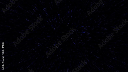  fast stars moving animation hyperspace jump accelerated jump accelerated flight through stars on solid background space jump speed of light fast moving stars stars partical zoom animation in HD.