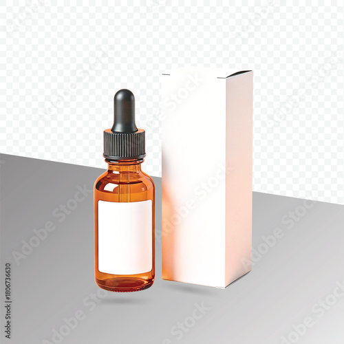 liquid bottle cosmetic beauty medicine care mockup 