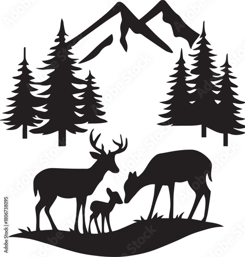 “The forest listens to their breath.”