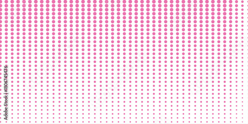 white polka dots pattern over hot pink useful as a background good effect