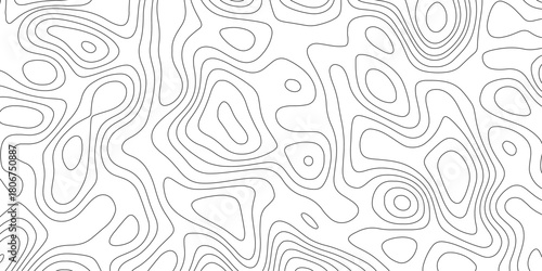 Topographic map background geographic line map with elevation assignments. packaging , web, geographic grid map vector illustration.
