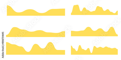 A Comprehensive Vector Set of Organic Abstract Wave Borders for Modern Design Projects